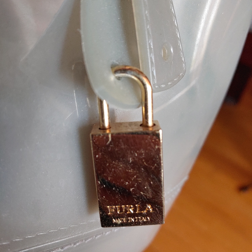 Furla grey candy bag